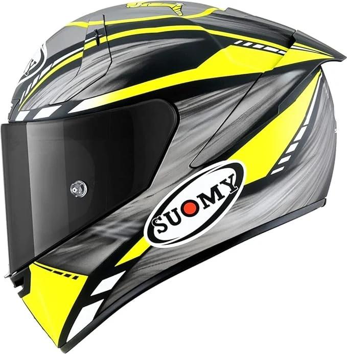 SUOMY-CASCOS SR-GP ON BOARD GREY/YLW FLUO MATT