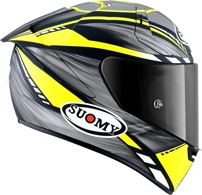 SUOMY-CASCOS SR-GP ON BOARD GREY/YLW FLUO MATT