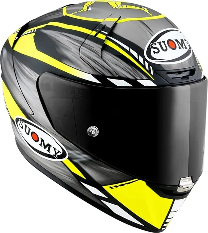 SUOMY-CASCOS SR-GP ON BOARD GREY/YLW FLUO MATT