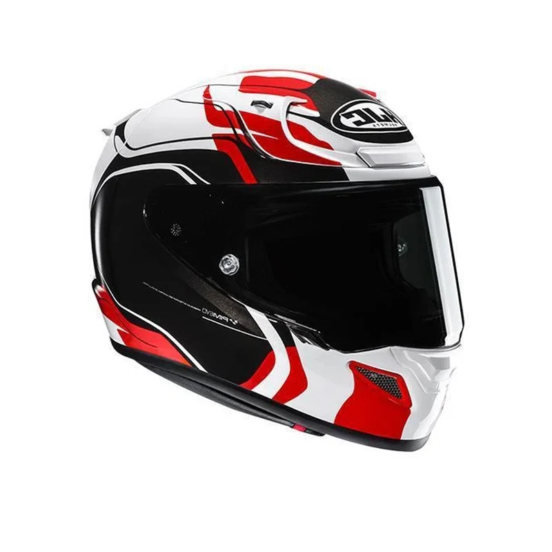 HJC RPHA 12 LAWIN MC1 Moto Racing Casco Integral Blanco Rojo