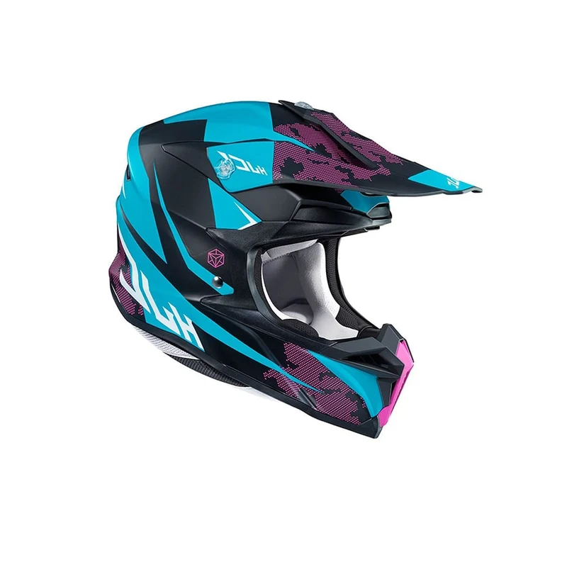 HJC i50 Tona MC2SF negro azul motocross enduro Casco