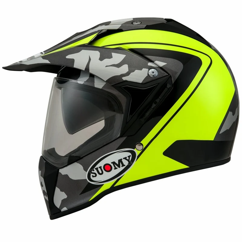 SUOMY-CASCOS MX TOURER DESERT MATT YELLOW FLU