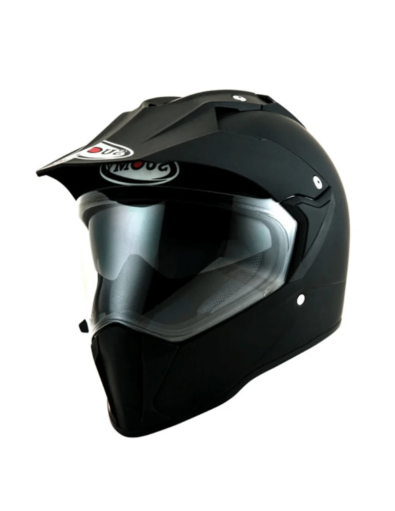 SUOMY-CASCOS MX TOURER PLAIN MATT BLACK