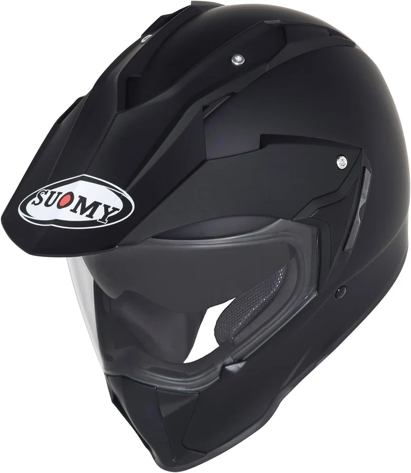 SUOMY-CASCOS MX TOURER PLAIN MATT BLACK