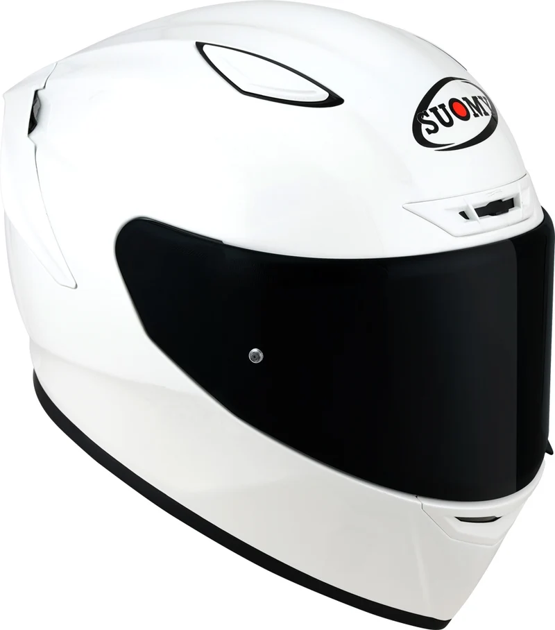 SUOMY-CASCOS TRACK-1 PLAIN WHITE