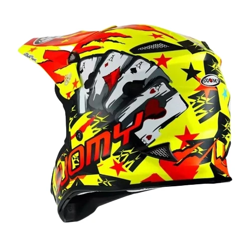 SUOMY-CASCOS MR JUMP HAZARD YELLOW