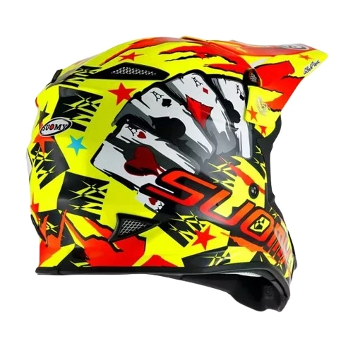SUOMY-CASCOS MR JUMP HAZARD YELLOW