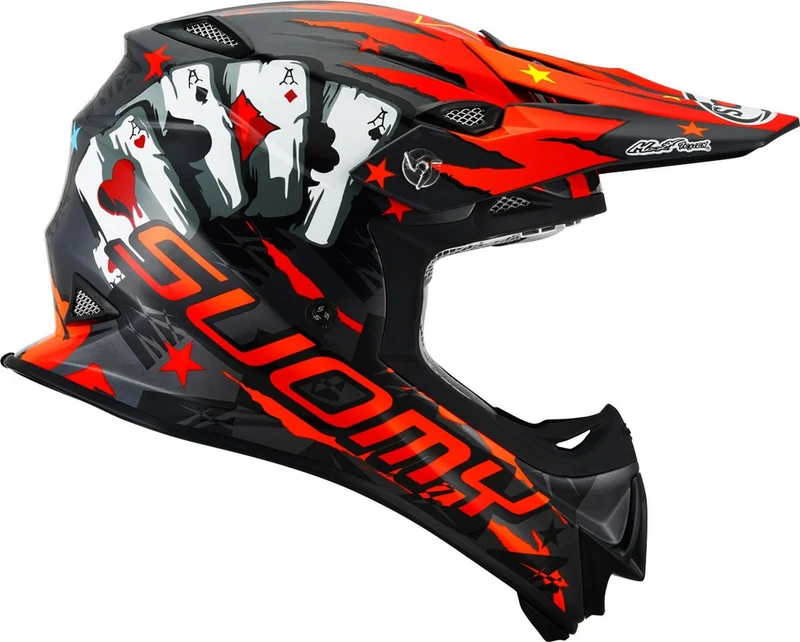 SUOMY-CASCOS MR JUMP HAZARD GREY