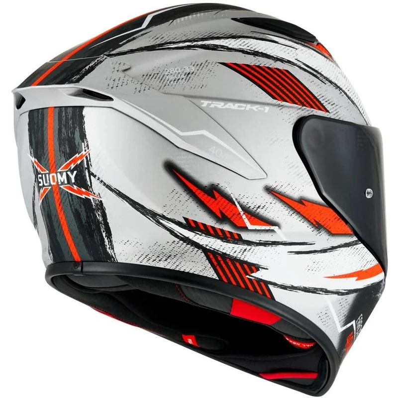 SUOMY-CASCOS TRACK-1 404 MATT SILVER E06
