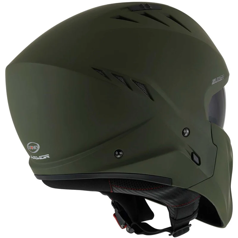 SUOMY-CASCOS ARMOR PLAIN MATT ARMY GREEN E06