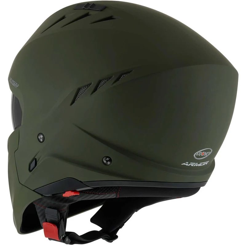 SUOMY-CASCOS ARMOR PLAIN MATT ARMY GREEN E06