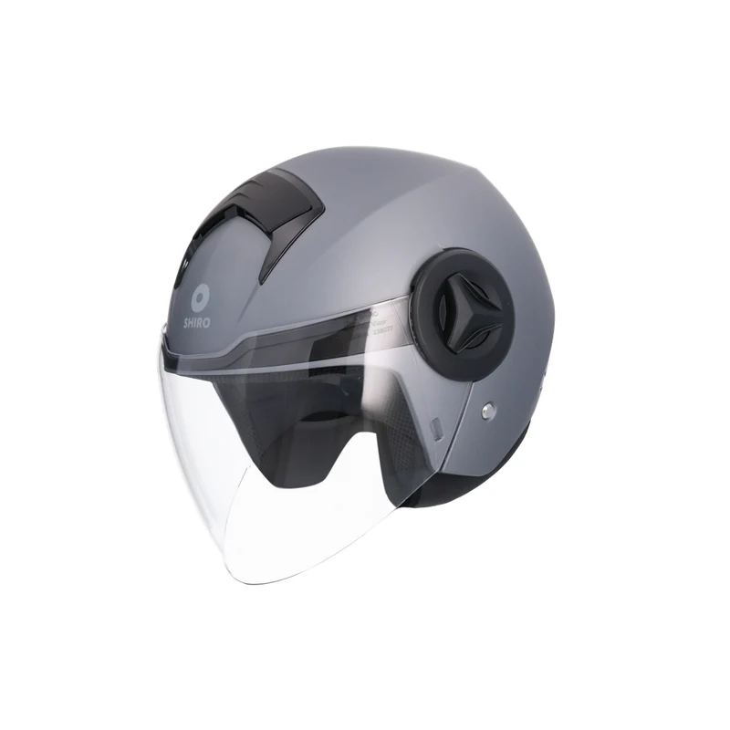 SHIRO CASCO ATENAS MONOCOLOR TITANIUM MATE