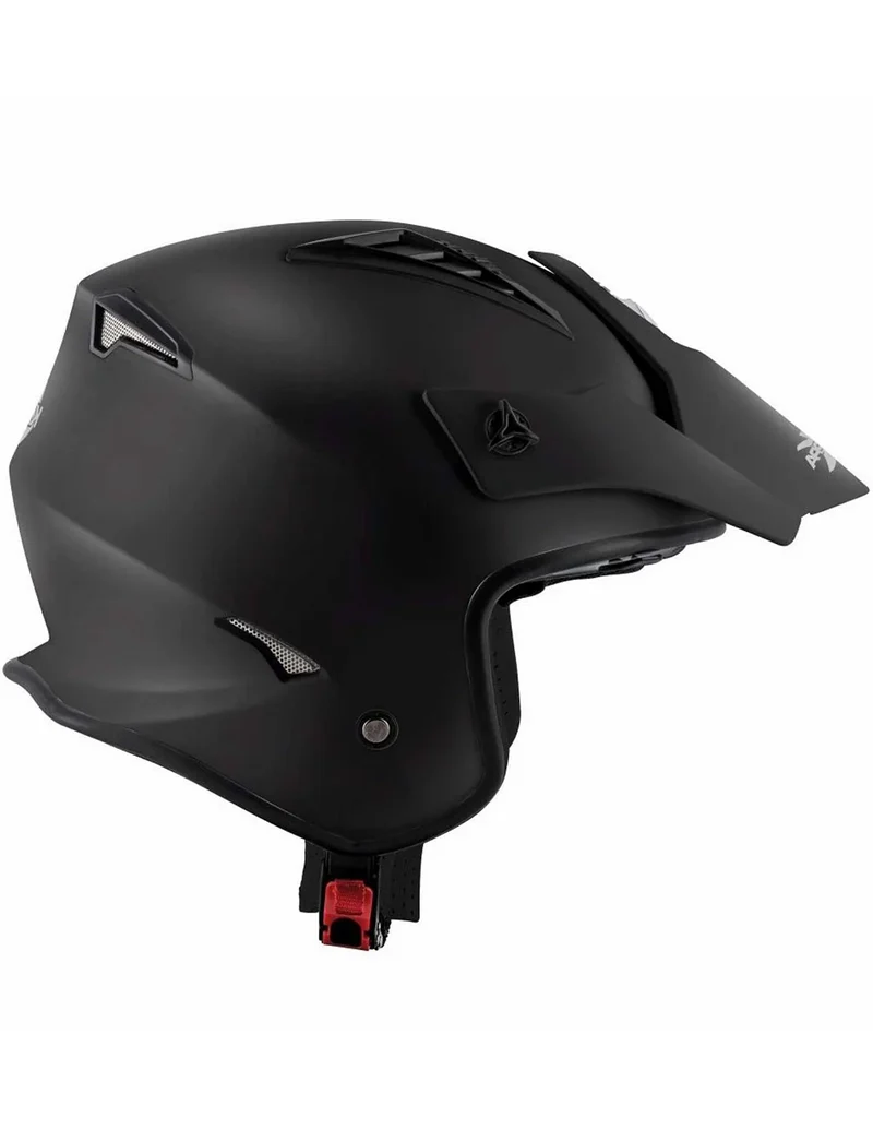 KAPPA KV45 Trial Basic Clásico Jet Casco Ligero Negro Mate