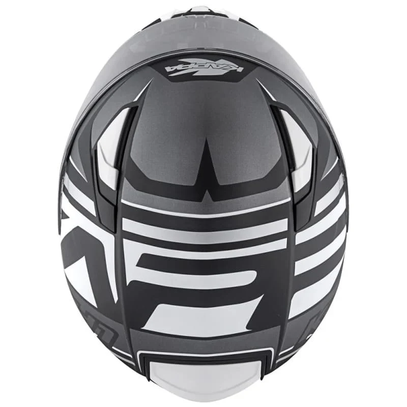 KAPPA KV41 Dallas Moto Integral Casco Titanio Negro Mate