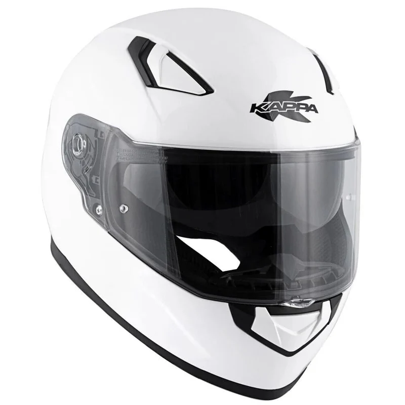 KAPPA KV41 Dallas Integral Montar Calle Casco Blanco Brillante