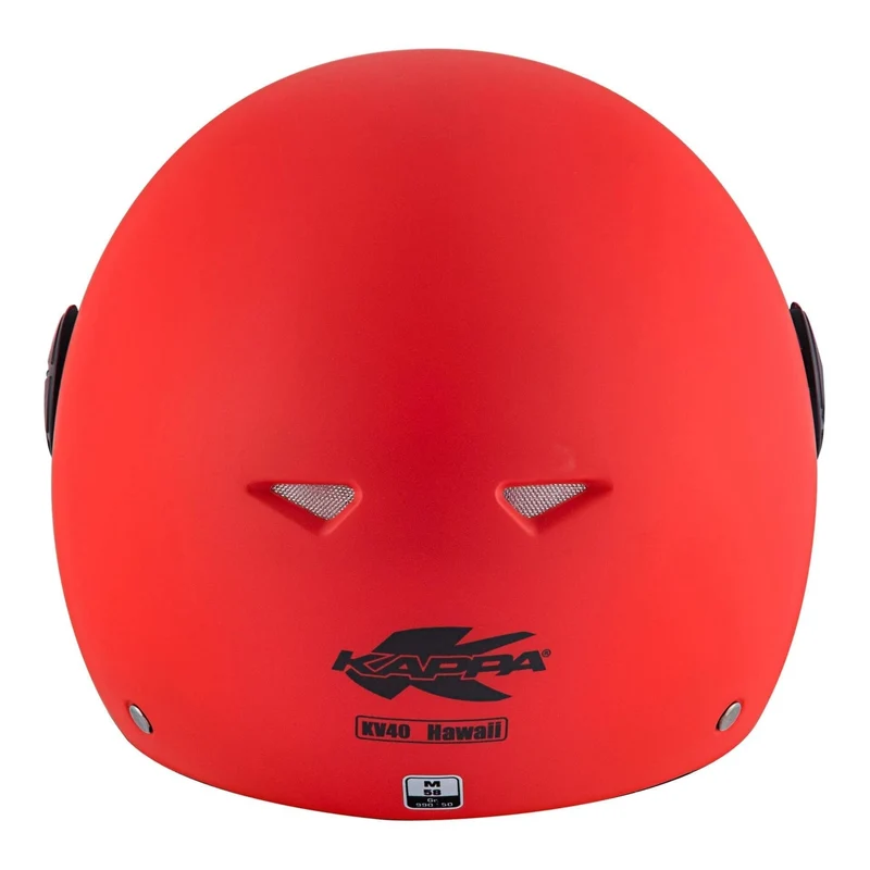 KAPPA KV40 Hawaii Moto DJet Casco Basic Rojo