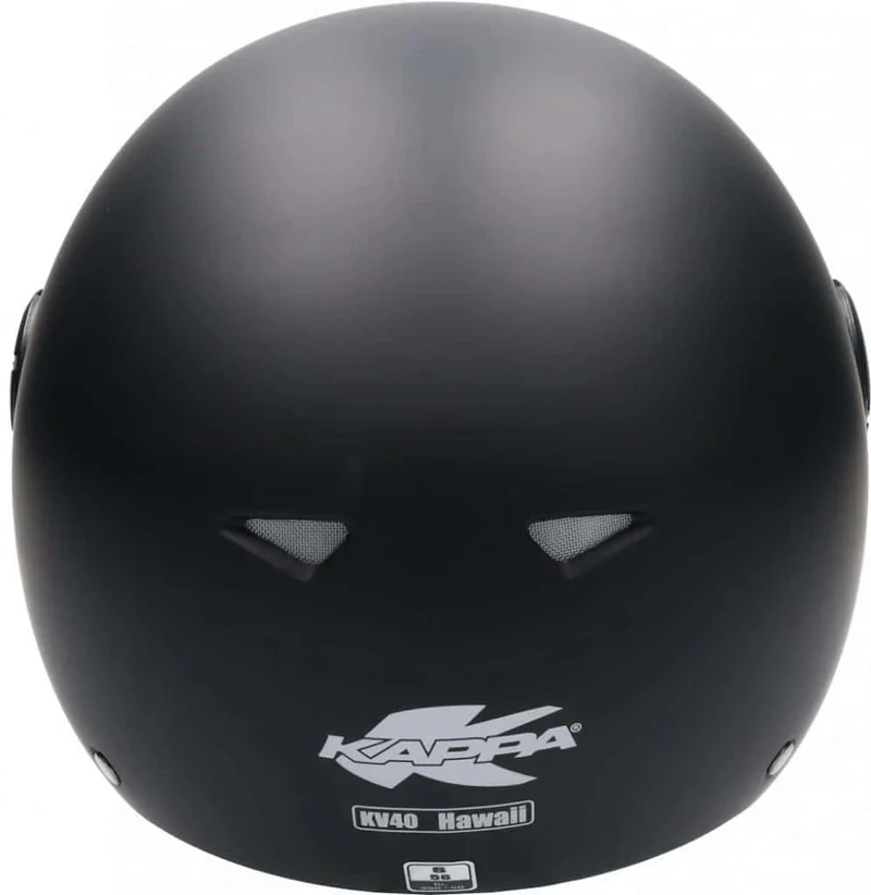 KAPPA KV40 Hawaii Moto Jet Montar calle Casco Basic Negro
