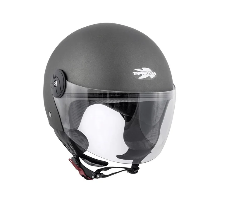 KAPPA Kv40 Hawaii Moto Cara Abierta Urbano Casco Titanio