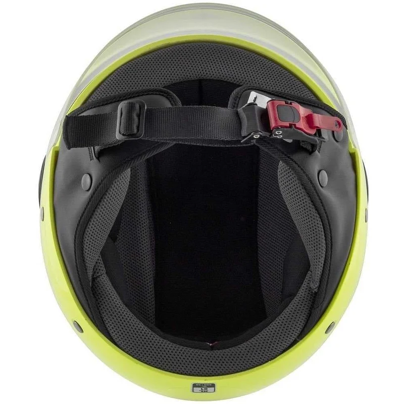 KAPPA KV40 Hawaii Moto Cara Abierta Casco Amarillo