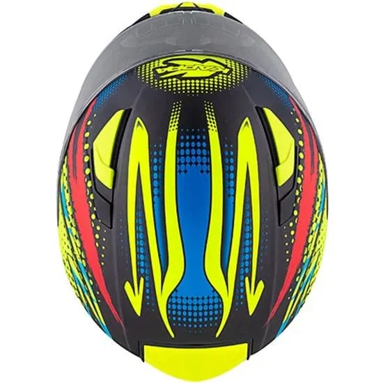 KAPPA KV38 Houston Moto Integral Casco Negro Azul