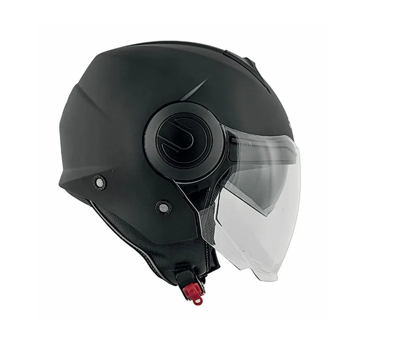 KAPPA KV37 EVO Moto Jet Casco Negro