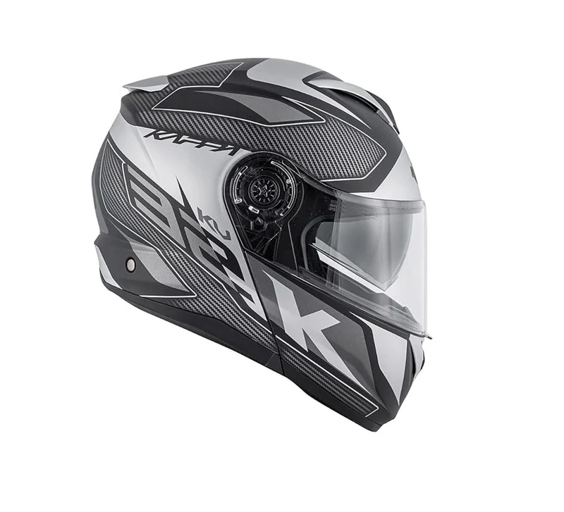 KAPPA KV32 Orlando Moto Abatible Casco Titanio Mate
