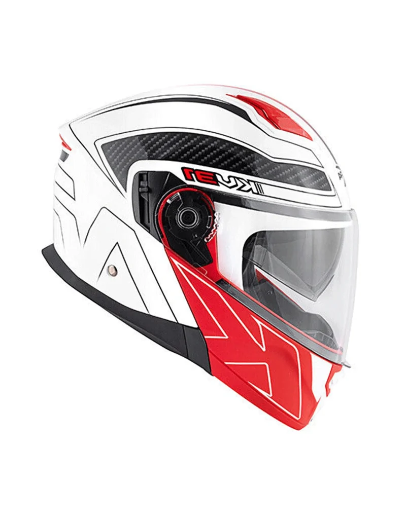 KAPPA KV31 Arizona Moto Abatible Casco Blanco Negro