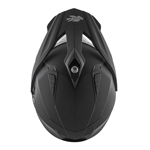 KAPPA KV30 Enduro Basic Moto Aventure Casco Negro