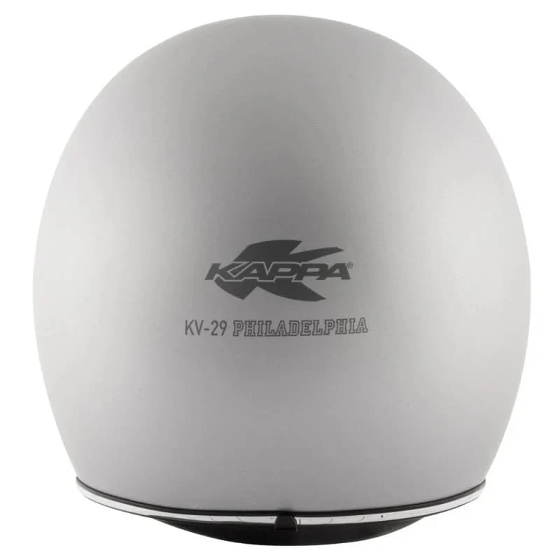 KAPPA KV29 PHILADELPHI VRD Scooter Jet Casco Plata