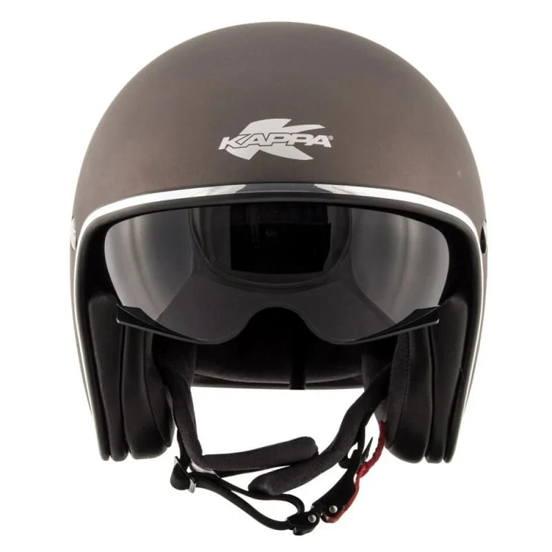KAPPA KV29 PHILADELPHI Moto Jet Casco Tabaco