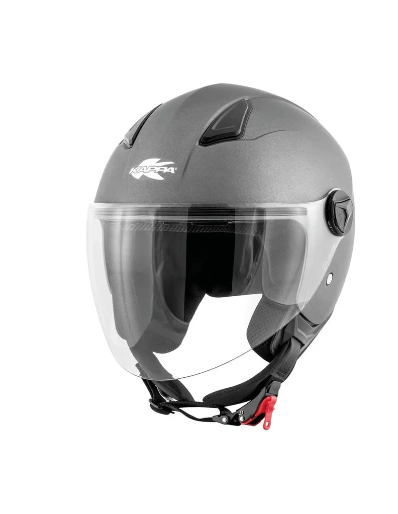 KAPPA KV28 Miami Scooter Cara Abierta Casco Titanio