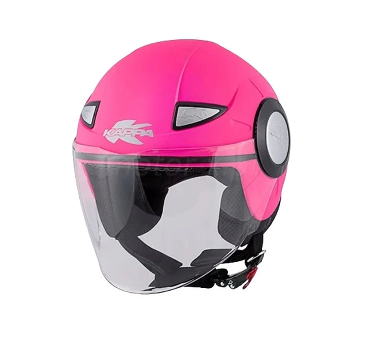 KAPPA KJ05 Power Basic Moto Montar Calle Casco Rosa