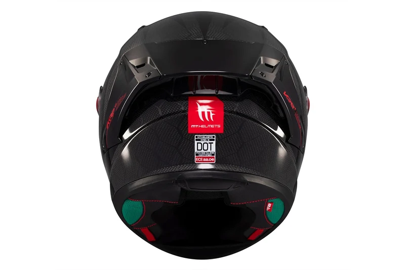 MT KRE+ S SOLID INTEGRAL CASCO DE MOTO A11 CARBONO BRILLANTE