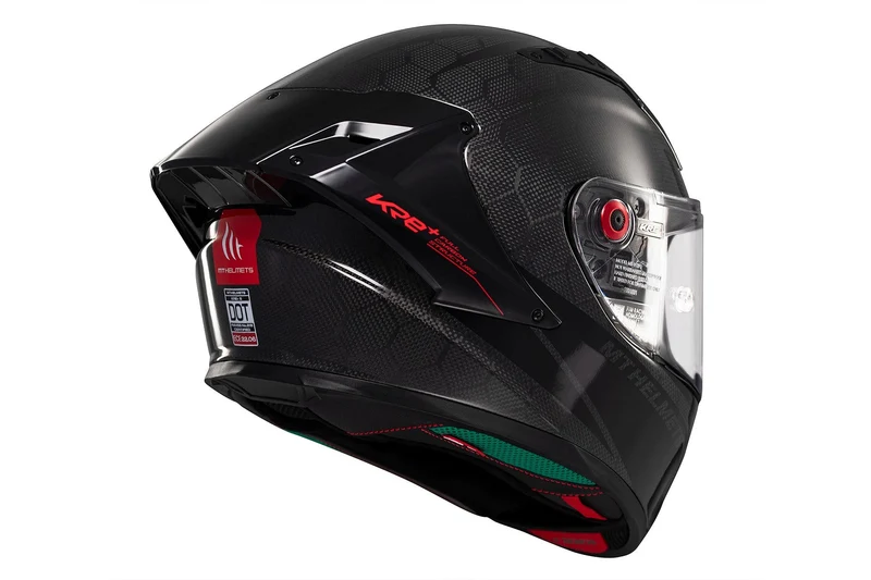 MT KRE+ S SOLID INTEGRAL CASCO DE MOTO A11 CARBONO BRILLANTE