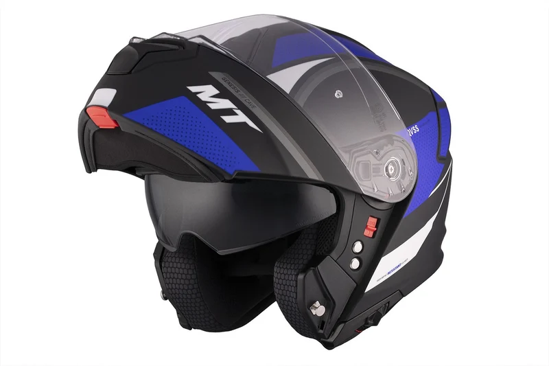 MT GENESIS SV CAVE FRONTAL ABATIBLE MODULAR CASCO DE MOTO A7 MATE