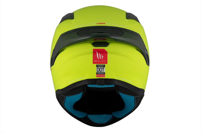 MT TARGO S SOLID S INTEGRALES DEPORTIVOS TURISMO CASCO DE MOTO A3 AMARILLO MATE