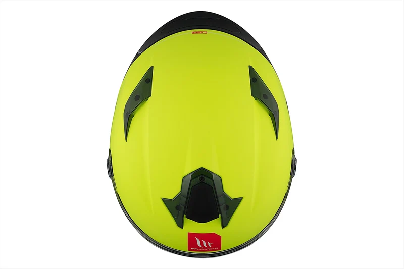 MT TARGO S SOLID S INTEGRALES DEPORTIVOS TURISMO CASCO DE MOTO A3 AMARILLO MATE