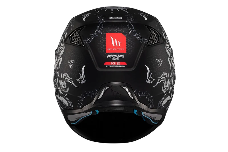 MT STREETFIGHTER S SV HELLISH DEPORTIVO DUAL MODULAR CASCO DE MOTO B2 MATE