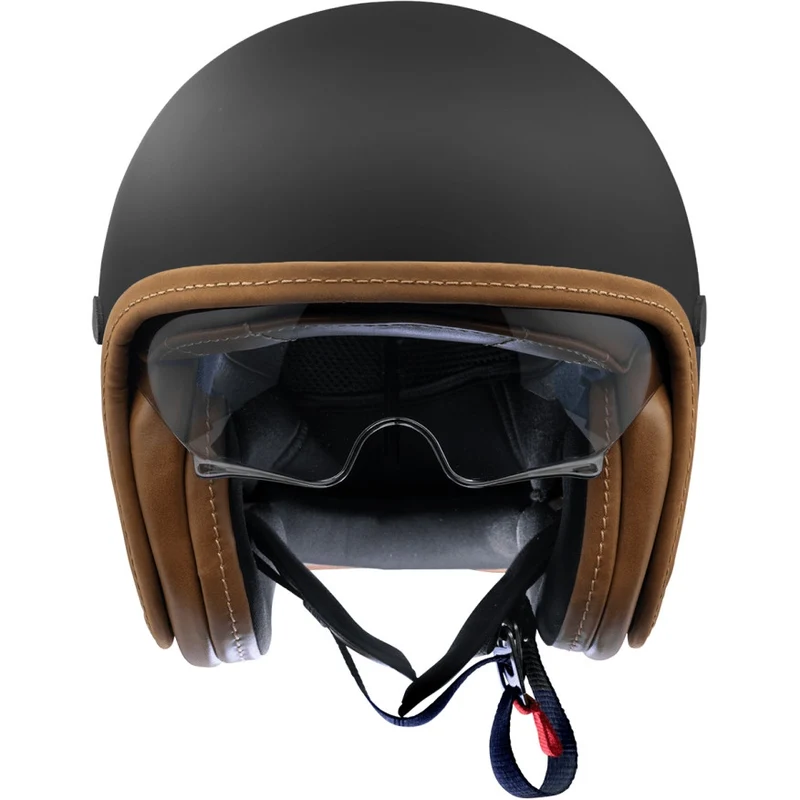 PREMIER VINT PLATIN ED.U9BM Moto Cara Abierta Jet Casco