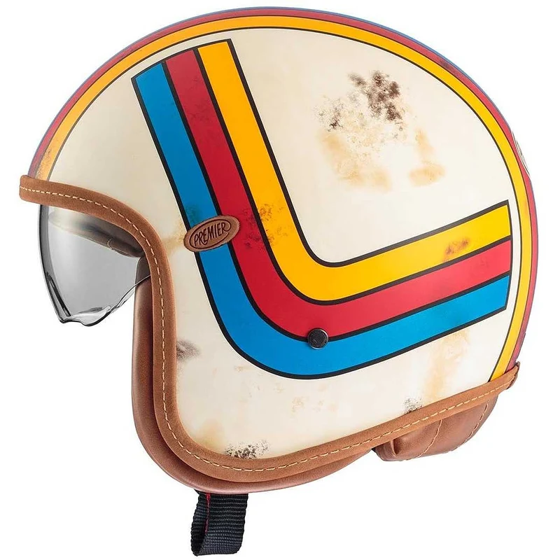 PREMIER VINT PLATIN ED. EX 8 BM CASCO ABIERTO DE MOTO