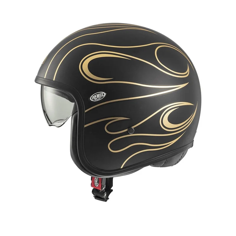 PREMIER VINTAGE FR CROMADO DORADO BM CASCO JET MOTO