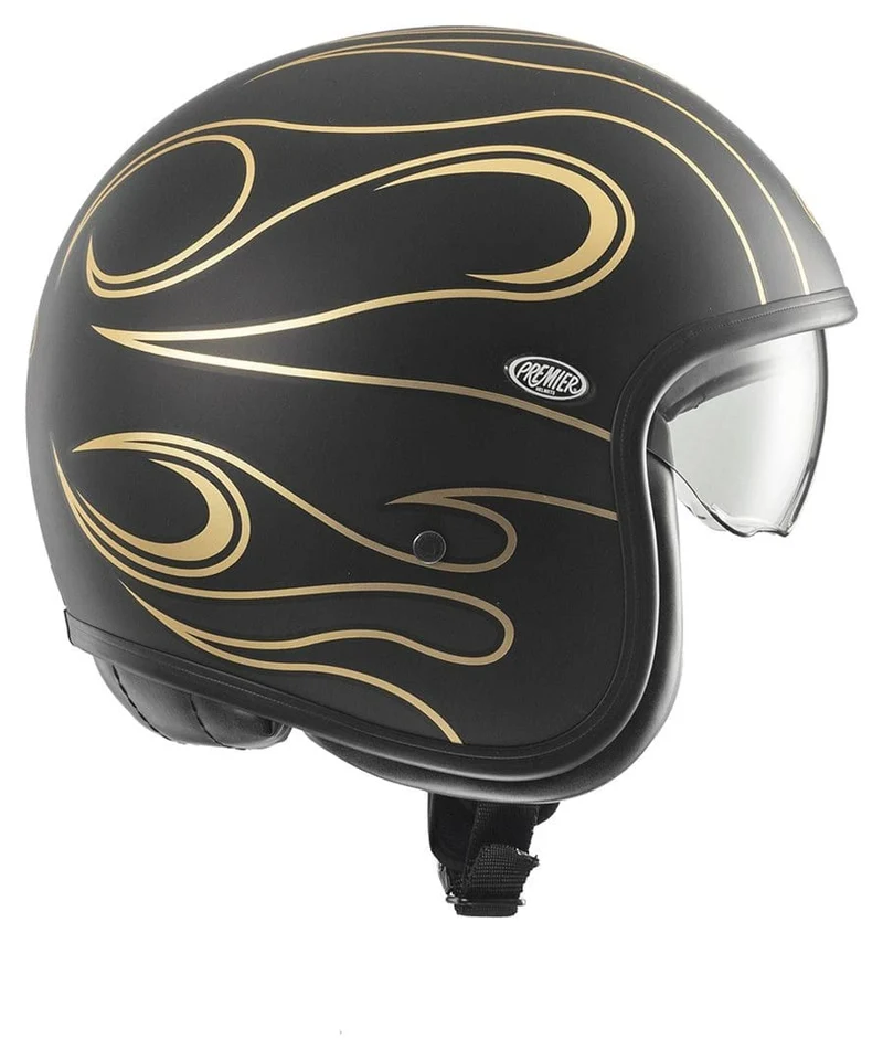 PREMIER VINTAGE FR CROMADO DORADO BM CASCO JET MOTO