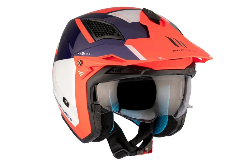 MT DISTRICT SV S ANALOG D5 DEPORTIVO ABIERTO CASCO DE MOTO