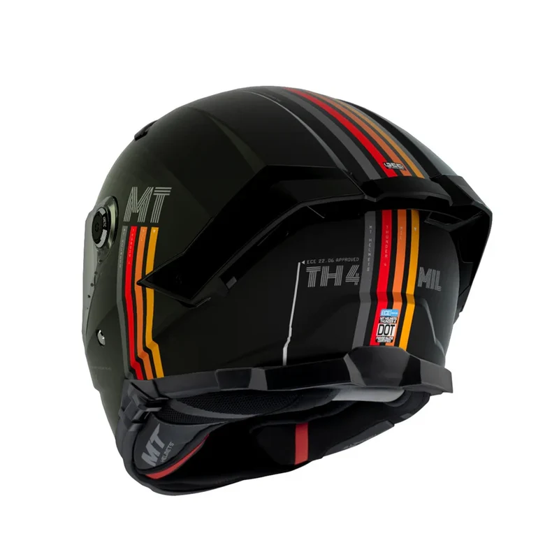 MT THUNDER 4 SV MIL INTEGRAL TURISMO CASCO DE MOTO A11 MATE