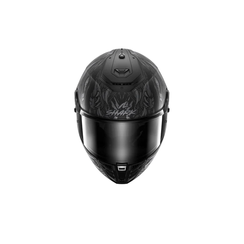 SHARK SPARTAN RS SHAYTAN NEGRO MATE ANTRACITA DEPORTIVO CASCO
