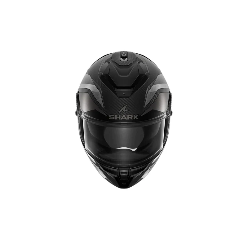 SHARK SPARTAN GT PRO RITMO CARBON CASCO CROMO PLATEADO