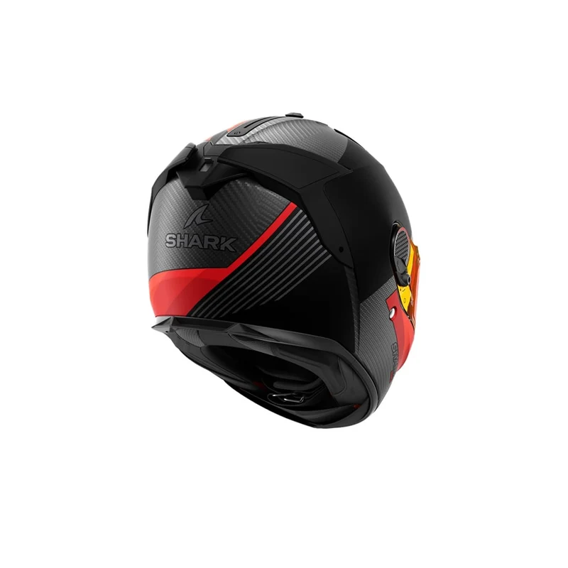 SHARK SPARTAN GT PRO DOKHTA CARBON Mate Carbono Naranja Antracita