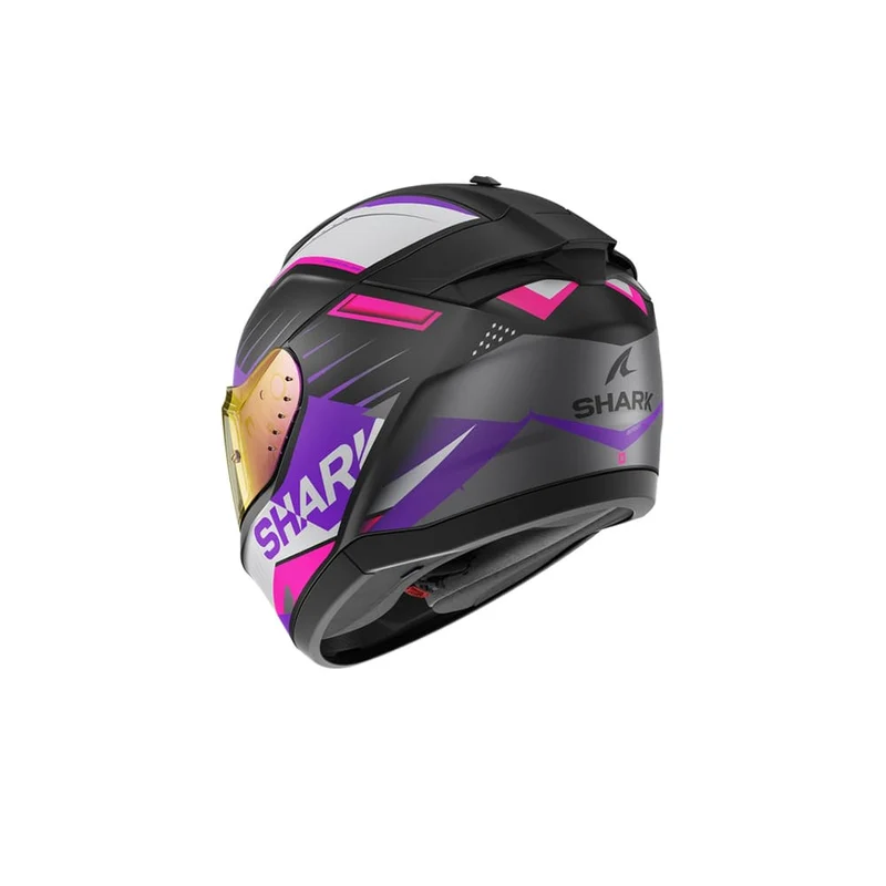 SHARK RIDILL 2 BERSEK CASCOS MAT NEGRO VIOLETA VIOLETA
