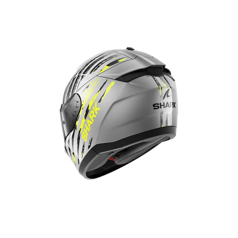 SHARK RIDILL 2 PLATA CASCOS ANTRACITA AMARILLO