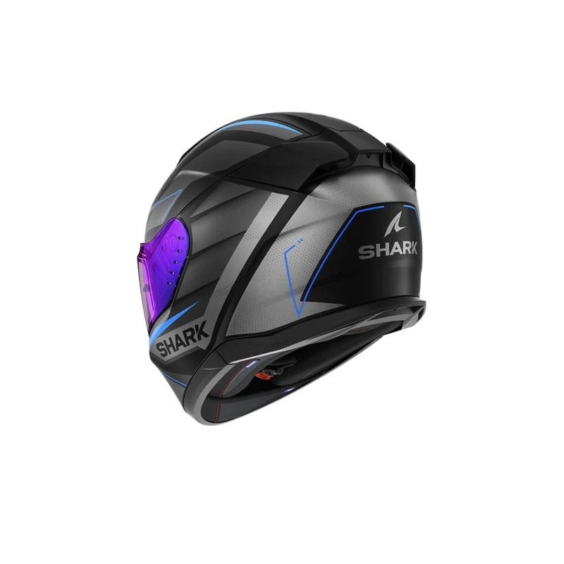 SHARK CASCOS D-SKWAL 3 SIZLER NEGRO MATE AZUL ANTRACITA